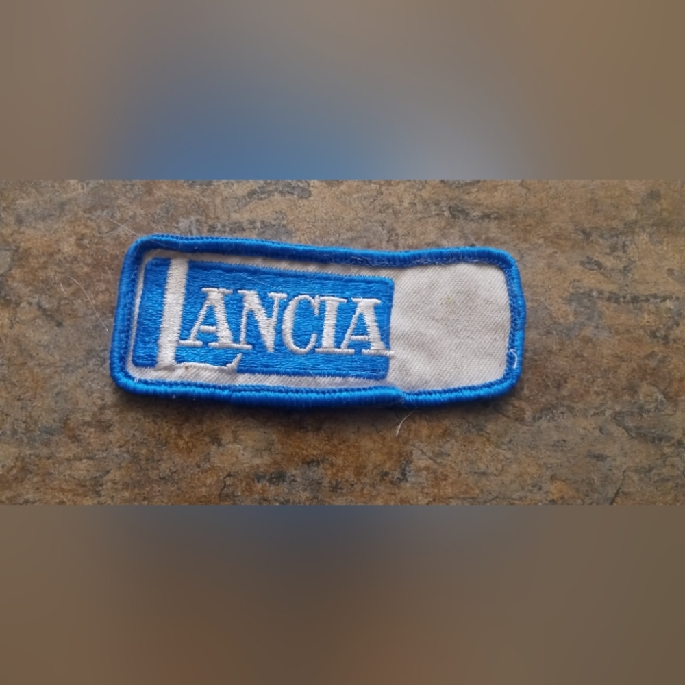 Lancia car maker Embroidered Patch - Automotive Logo Accent vintage